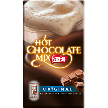 Nestlé Hot Chocolate Mix 8 Stuks