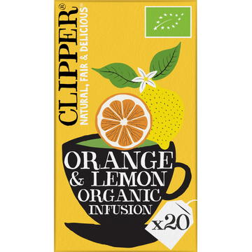 Clipper Orange & Lemon Organic Infusion 20 Stuks 40 g