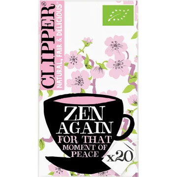 Clipper Zen Again Organic Lemongrass, Eucaluptus & Ginkgo Infusion 20 Stuks 35 g