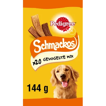 Pedigree Schmackos hondensnacks gevogelte 20 Stuks