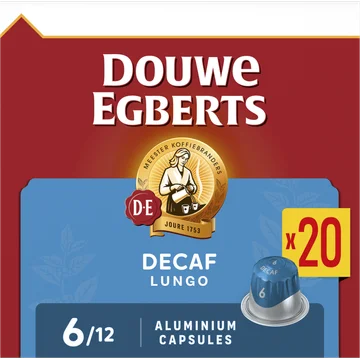 Douwe Egberts Lungo 6 Decaf 20 Capsules 104 g
