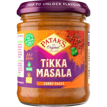 Patak's Original Tikka Masala Kruidenpasta 165 g