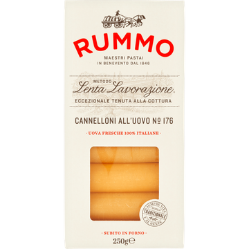 Rummo Lenta Lavoragione Cannelloni All'uovo N° 176 250 g