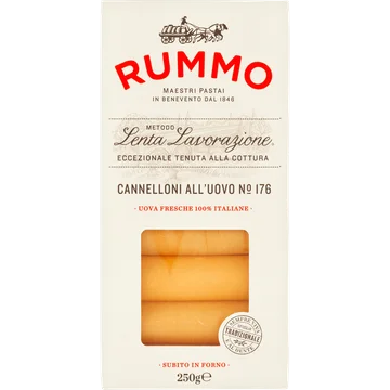 Rummo Lenta Lavoragione Cannelloni All'uovo N° 176 250 g