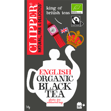 Clipper English Organic Black Tea 20 Zakjes 34 g