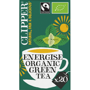 Clipper Energise Organic Green Tea 20 Stuks 35 g