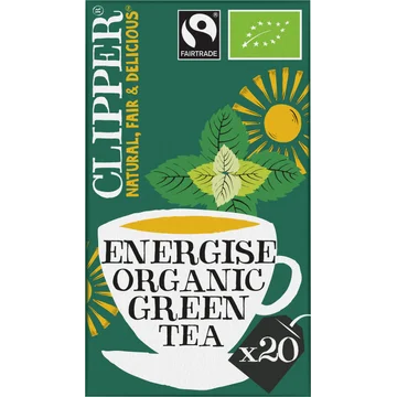 Clipper Energise Organic Green Tea 20 Stuks 35 g