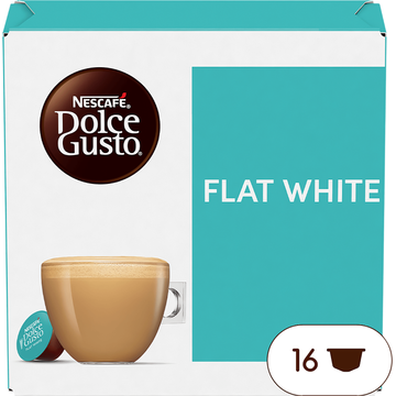NESCAFÉ Dolce Gusto, Flat White, 16 capsules, 187,2 gr