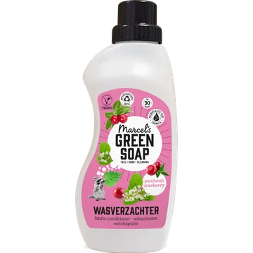 Marcel's Green Soap wasverzachter Patchouli & Cranberry - 750ml