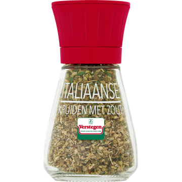 Verstegen Italiaanse Kruiden met Zout in Molen 25 g