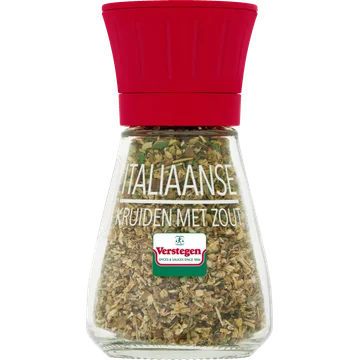 Verstegen Italiaanse Kruiden met Zout in Molen 25 g