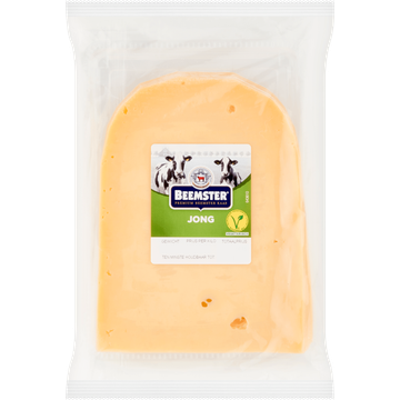 Beemster Jonge Kaas 48+ Plakken ca. 220 g