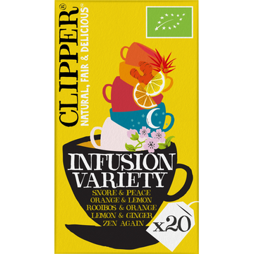Clipper Infusion Variety 20 Zakjes 38 g