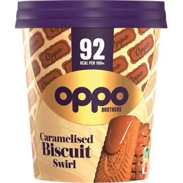 Oppo Brothers Caramelised Biscuit Swirl 279 g