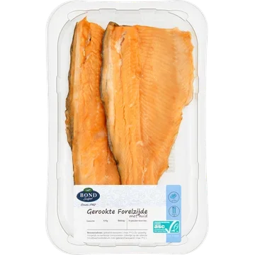 Bond Seafood Gerookte Forelzijde met Huid ca. 150 g