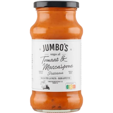 Jumbo's Tomaat & Mascarpone Pastasaus 350 g