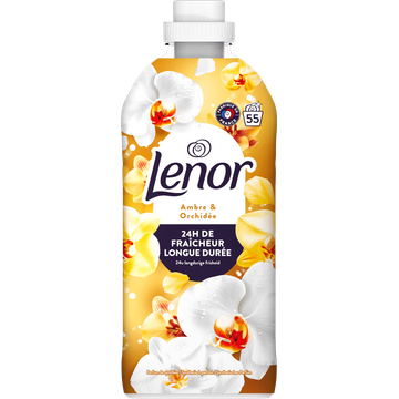 Lenor Vloeibaar Wasverzachter Amber & Orchidee, 55 Wasbeurten