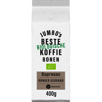 Jumbo's Beste Biologische Koffiebonen Espresso 400 g