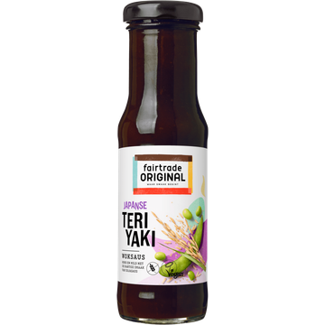 Fairtrade Original Japanse Teriyaki Woksaus 180 g
