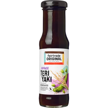 Fairtrade Original Japanse Teriyaki Woksaus 180 g