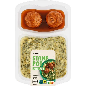 Jumbo Stamppot Andijvie met Gehaktballen 500 g