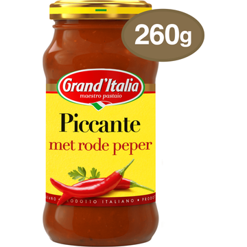 Grand'Italia Piccante met Chilipeper Pastasaus 260g