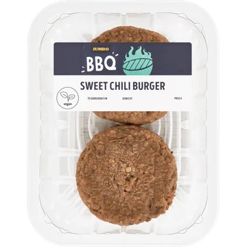 Jumbo BBQ Sweet Chili Burger 2 Stuks