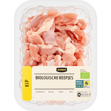 Jumbo Biologische Kipreepjes ca. 250 g