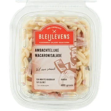 Bleijlevens Ambachtelijke Macaronisalade 400 g