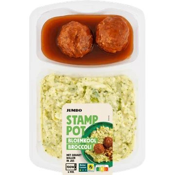 Jumbo Stamppot Bloemkool Broccoli met Gehaktballen 500 g