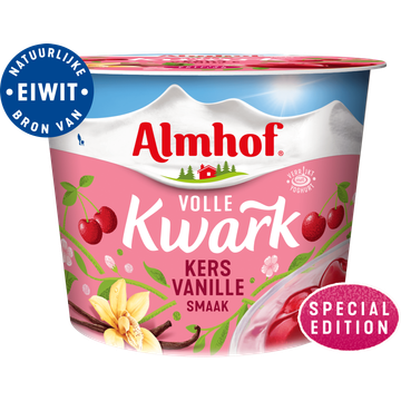 Almhof Volle Kwark Special Edition Kers Vanille 500 g