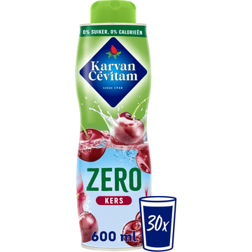 Karvan Cévitam Zero Kers Siroop 600 ml
