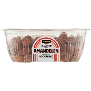 Jumbo Gezouten Amandelen Rooksmaak 140 g
