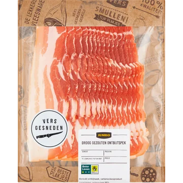 Jumbo Droog Gezouten Ontbijtspek ca. 110 g