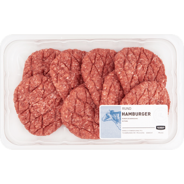 Jumbo Rund Hamburger 8 Stuks 840 g