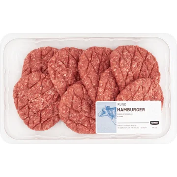 Jumbo Rund Hamburger 8 Stuks 840 g