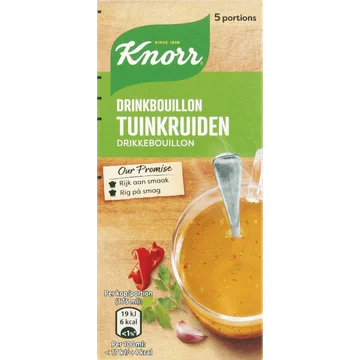 Knorr Drinkbouillon Tuinkruiden 120 g