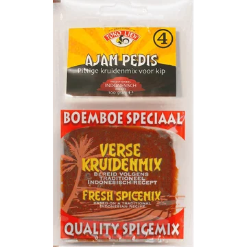 Toko Lien Boemboe Ajam Pedis 100g