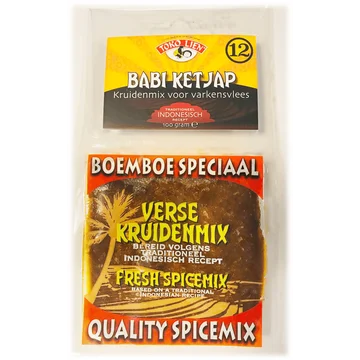 Toko Lien Boemboe Babi Ketjap 100g