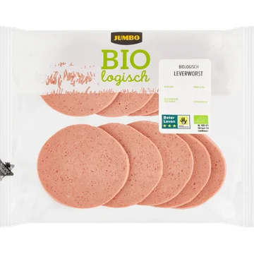 Jumbo Biologisch Leverworst ca. 120 g