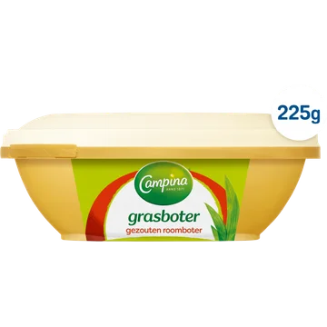 Campina Grasboter Gezouten Roomboter 225 g