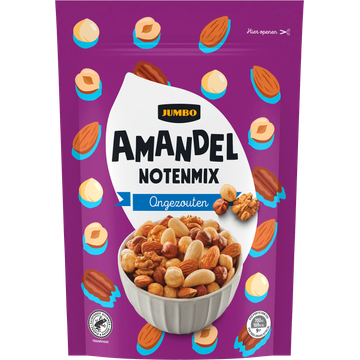Jumbo Amandel Notenmix Ongezouten 200 g