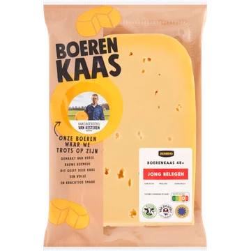 Jumbo Boerenkaas 48+ Jong Belegen ca. 200 g