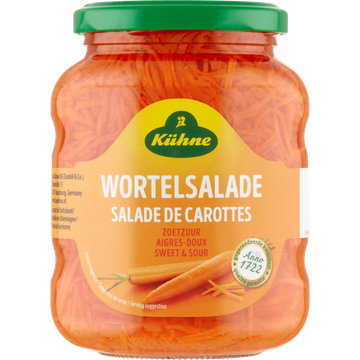 Kühne Wortelsalade Zoetzuur 330 g
