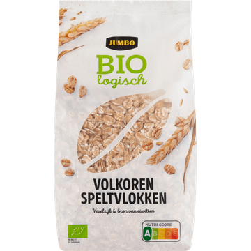 Jumbo Biologisch Volkoren Speltvlokken 500 g