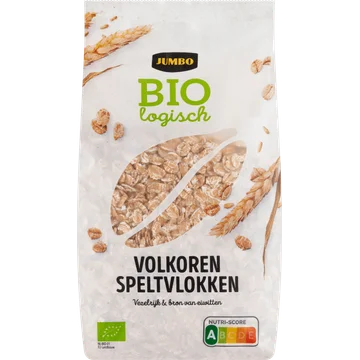 Jumbo Biologisch Volkoren Speltvlokken 500 g
