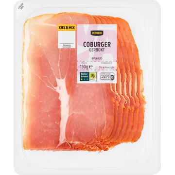 Jumbo Coburger Gerookt 150 g