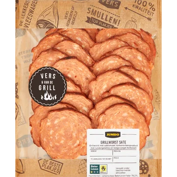 Jumbo Grillworst Sate ca. 130 g