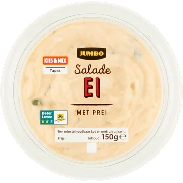 Jumbo Salade Ei met Prei 150 g