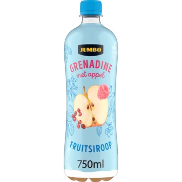 Jumbo Fruitsiroop Grenadine met Appel 750ML
